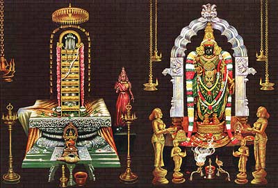 Sri Kalahasteeswara and Gnanaprasunambika