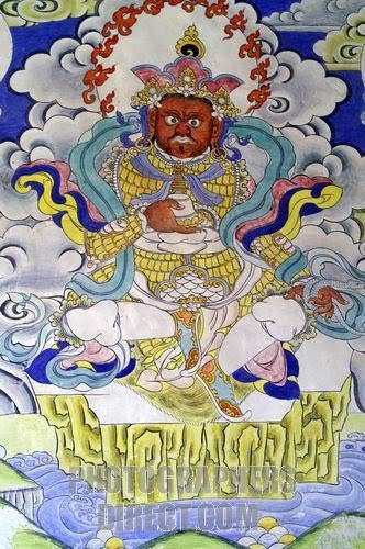 A MURAL OF VIRUPAKSHA FROM HEMIS MONASTERY