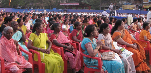 Devout Hindus present for the Hindu Dharmajagruti Sabha Devout Hindus present for the Hindu Dharmajagruti Sabha