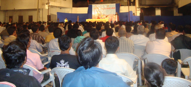 Devout Hindus present for the Hindu Dharmajagruti Sabha - 2 Devout Hindus present for the Hindu Dharmajagruti Sabha - 2