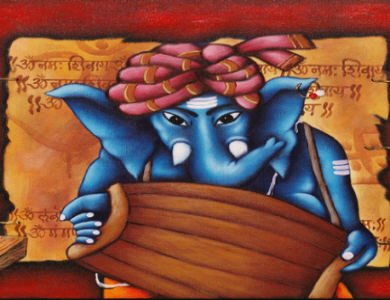 Denigration of Sri Ganesh by Gandhi Arts Spiritual works - 2