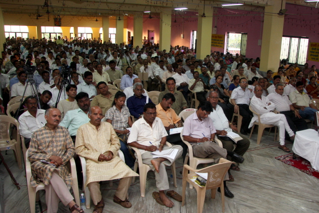 Devout Hindus and Temple trustees present for the Inauguration program - 1 Devout Hindus and Temple trustees present for the Inauguration program - 1