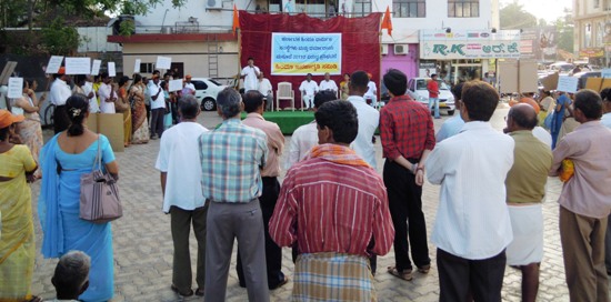 The Dharmabhimanis participating