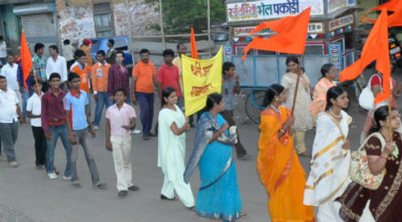 Vehicle Rally in Nandurbar