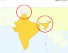 Protest: Distortion of Indian Map by 'Google'
