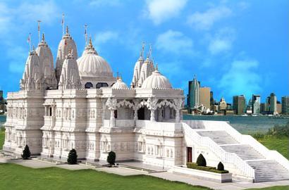 The  million Swaminarayan Mandir in Toronto