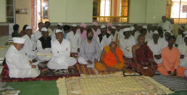 Dignitaries present for the Conference of followers of all Religions and Sects