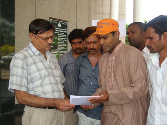 Mr. Chandra Moger explaining the points in the bill which are anti Hindu in fact