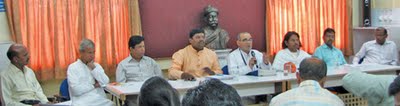 Dignitaries at the Press Conference