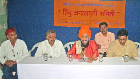 From left Adv. Tiwari, Mr. Malpure, Pujya Sinnarkar Maharaj and Mr. Shinde From left Adv. Tiwari, Mr. Malpure, Pujya Sinnarkar Maharaj and Mr. Shinde