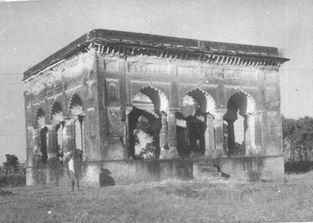 Pavilion where Mumtaz is said to be buried