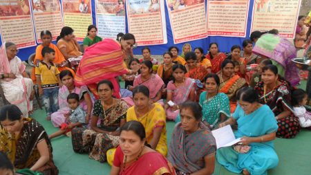 Women participated in the HJS' program