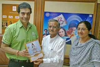 From left Mr. Dhiraj Kumar, Mr. Shivaji Vatkar and Ms. Anu Parsaram