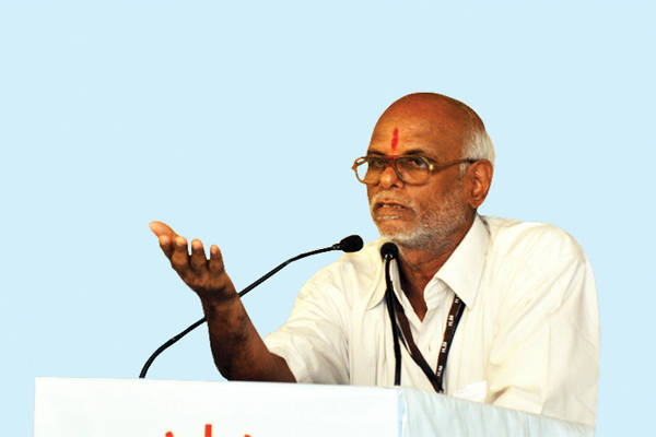 Mr. Natesan, Govardhan Trust, Tamil Nadu addressing the Convention