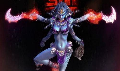 Asuras Wrath Durga Porn - Smite removes offensive picture of 'Kali Mata' from website ...