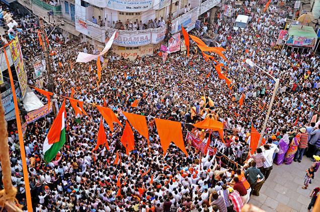 More than 6 lakh Hindus participated in the Ram Navami procession