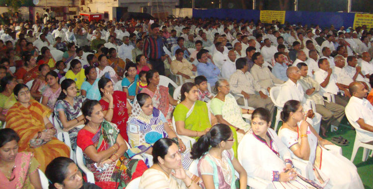 More than 1000 Hindus attended the Hindu Dharmajagruti Sabha at Edulapuram