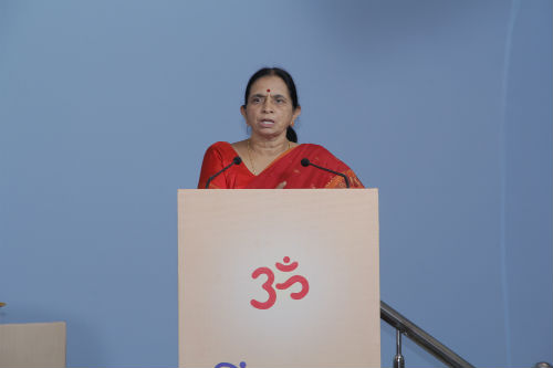 Shrimati Himani Savarkar, President, Hindu Mahasabha