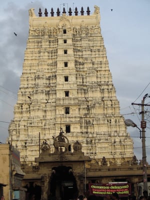 famous Rameshwaram Temple