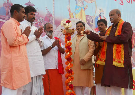 Inauguration of Hindu Dharmajagruti Sabha at Bijapur Inauguration of Hindu Dharmajagruti Sabha at Bijapur