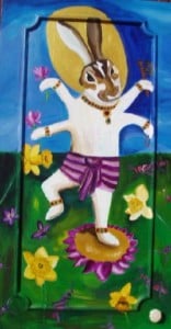 Depiction of Hindu God as Rabbit!