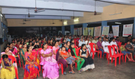 Dharmabhimanis' attending the programe