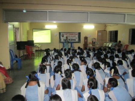 Children listening attentively