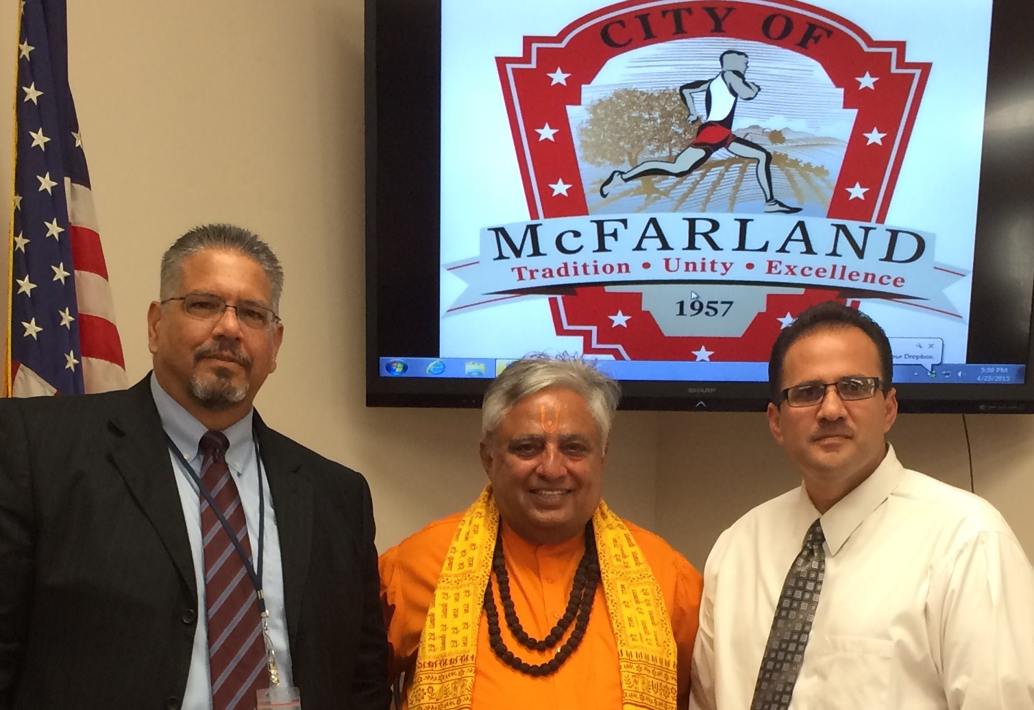 Just before McFarland, CA, City Council invocation
