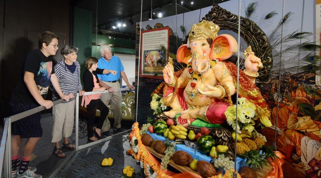 Ganesha display at The Children’s Museum of Indianapolis 2015