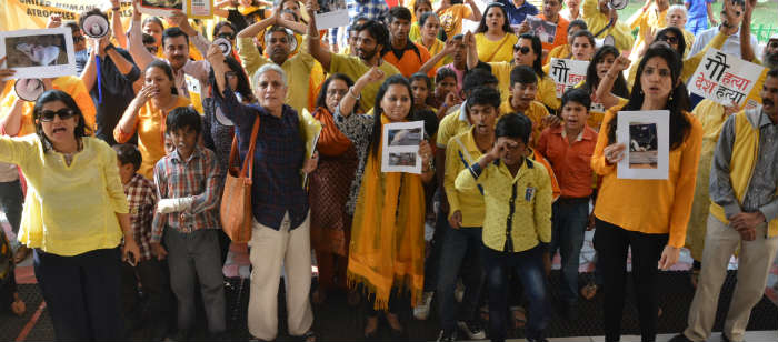 protest_odisha_delhi
