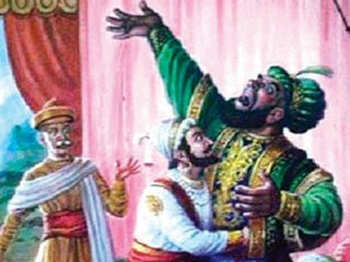 The slaying of Afzalkhan – A battle of nerves