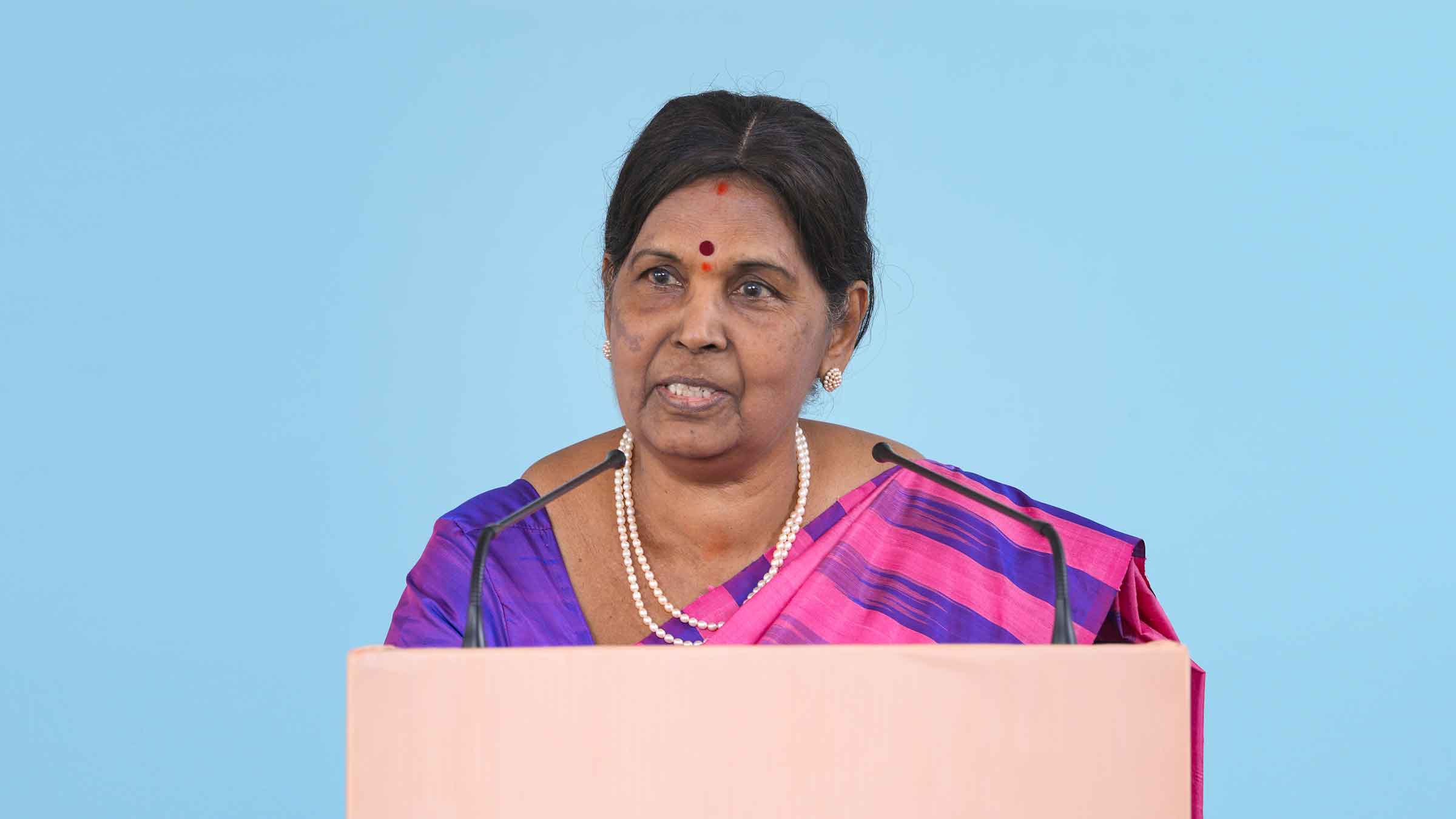 Dr. SR Leela, former member of Karnataka Legislative Assembly, and noted Author, Bengaluru, Karnataka