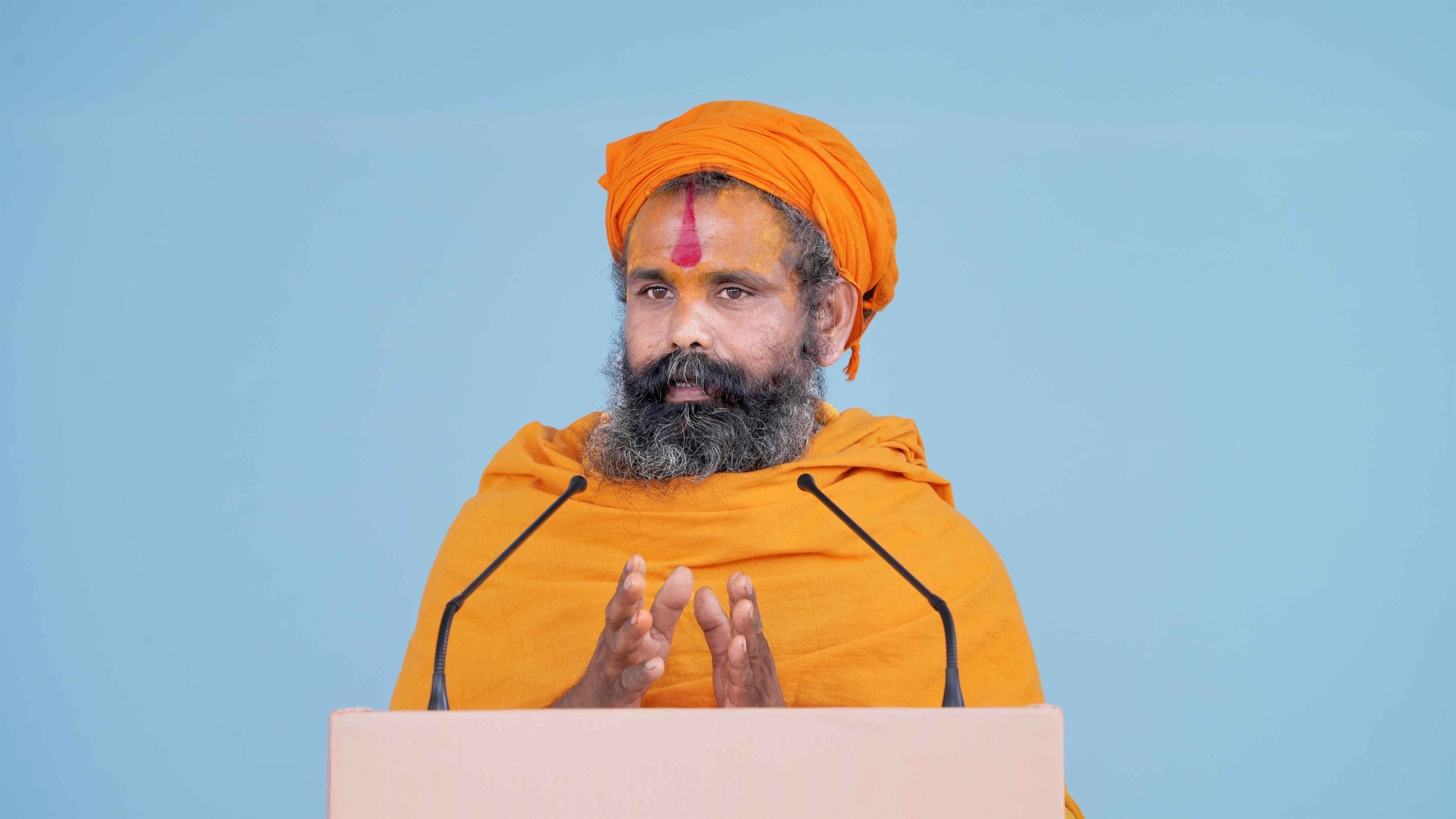 Pujya Bhagirathi Maharaj, Adhyaksha and Sanchalak, Gurukrupa  Seva Ashram, Belatrodi, Nagpur, Maharashtra