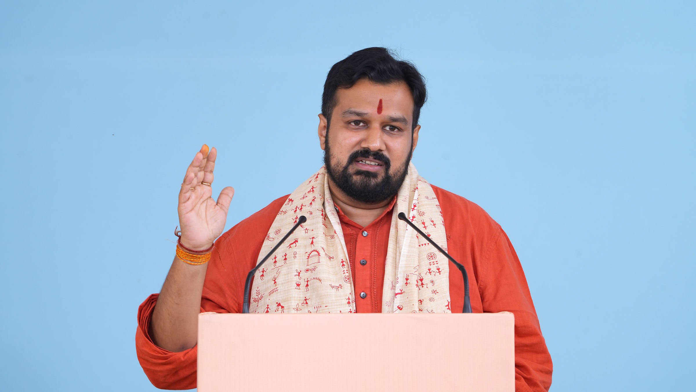 Adv. Vishnu Shankar Jain (Spokesperson, Hindu Front For Justice and Advocate, Supreme Court, Delhi) talking about the struggle to liberate the temples at Kashi, Mathura and Kishkindha. He said, ''Only when Kashi-Vishweshwar is liberated, our Nation will become an undivided ‘Hindu Rashtra’'.