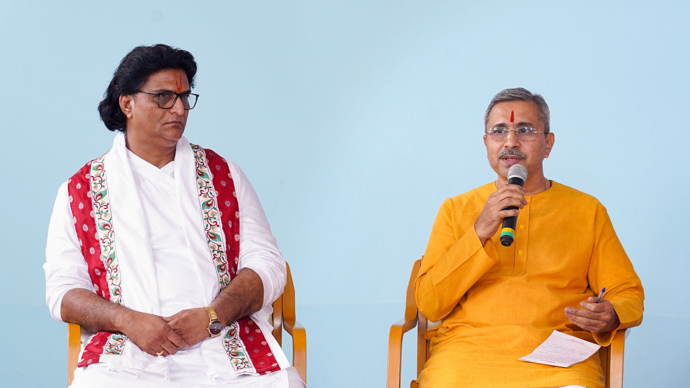 Temples are meant for the devotees. While managing temples, due consideration should be given to the convenience of devotees. - Sadguru Neelesh Singbal (Dharmapracharak Saint, Hindu Janajagruti Samiti)