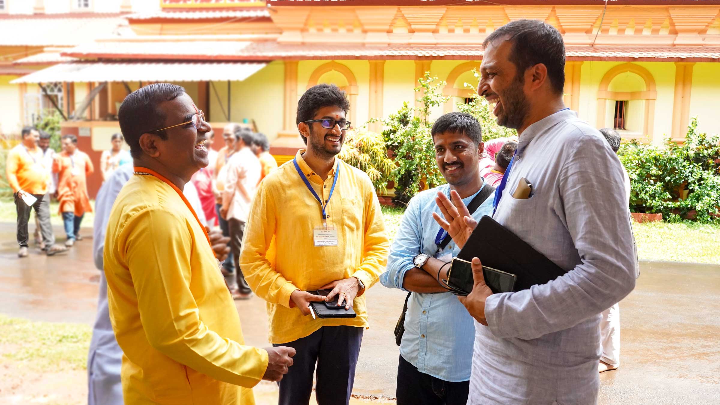 Some blissful moments with H.H. Ramananda Gowda  (Dharmapracharak Saint, Sanatan Sanstha, Karnatak)