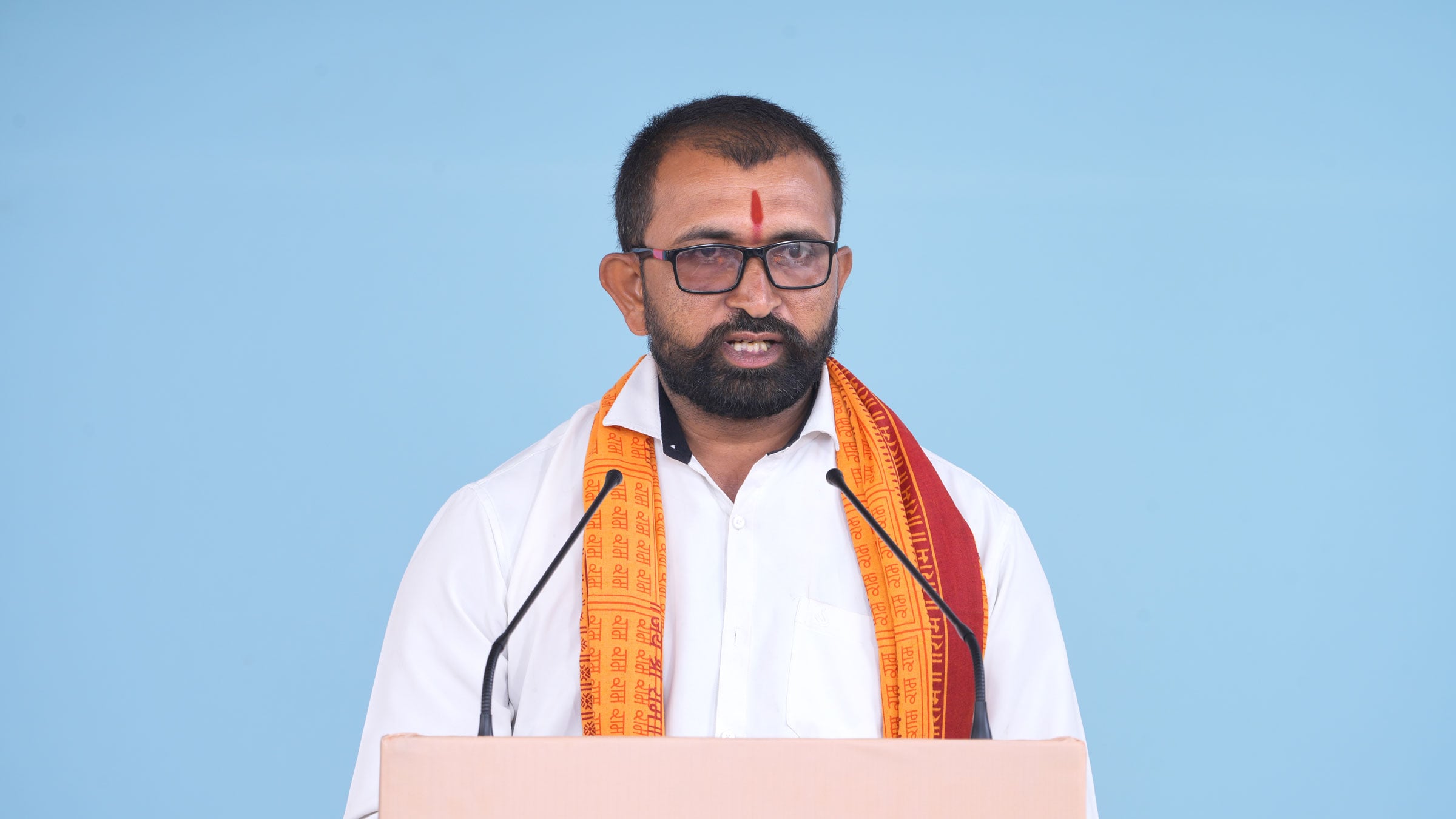 Mr Shrihari Ambekar (Kanhoba alias Kanifnath Devasthan Trust, Guha, Maharashtra) narrating the legal battle that their Devasthan Trust has fought against the Waqf Board