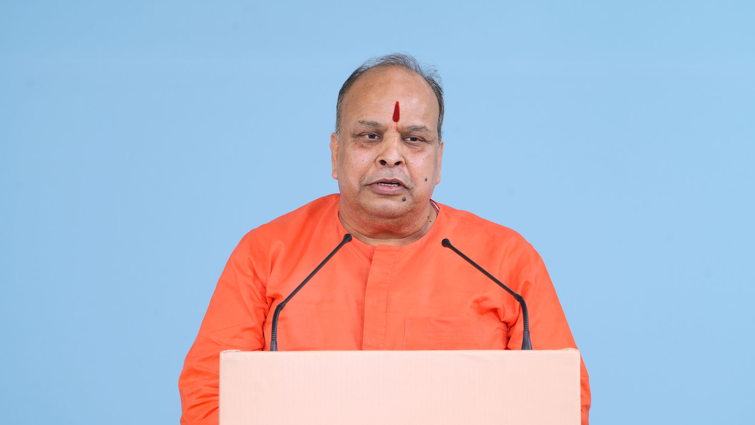 H.H. Pradeep Khemka (Dharmapracharak Saint, Sanatan Sanstha, Jharkhand) narrating what He experienced while making efforts to create an organisation of businessmen and Devout Hindus in Jharkhand. He added – ‘Every individual must perform spiritual practice while being active in his/her field’.