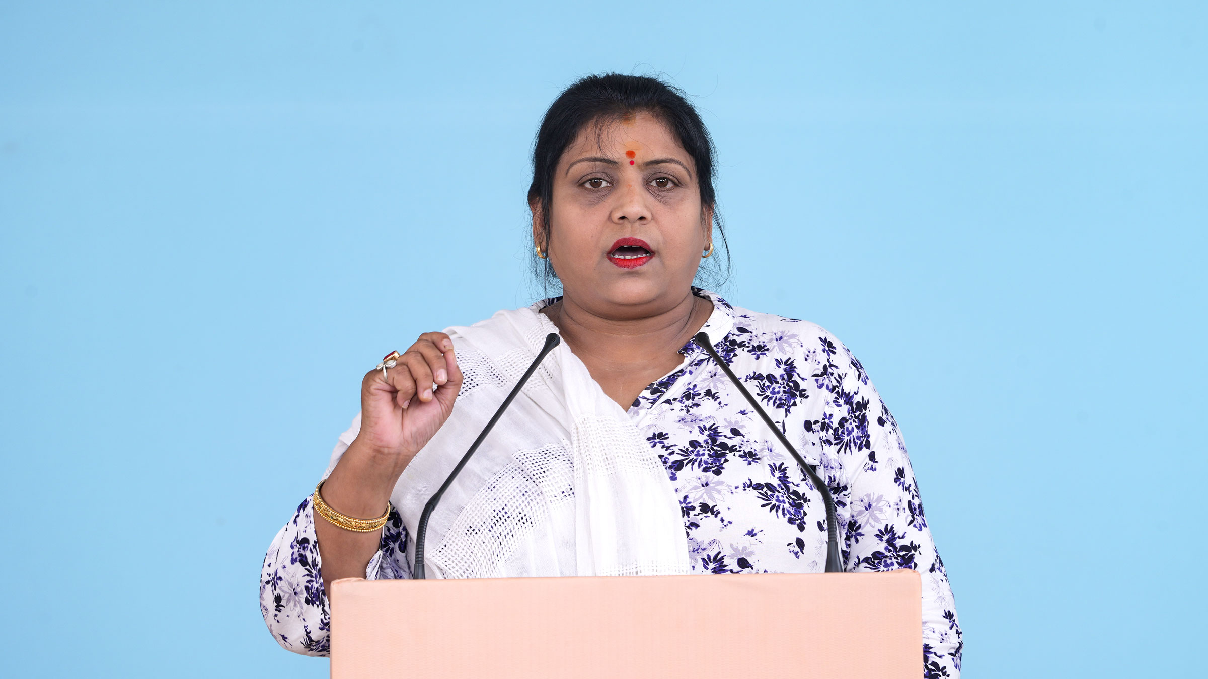 The rampant increase in conversion cases over the past four years in Chhattisgarh is a warning bell for the Hindus ! - Mrs Jyoti Sharma (Prant Sah-sanyojak, Hindu Jagran Manch, Chhattisgarh), while narrating the modus operandi adopted for conversions in Chhattisgarh