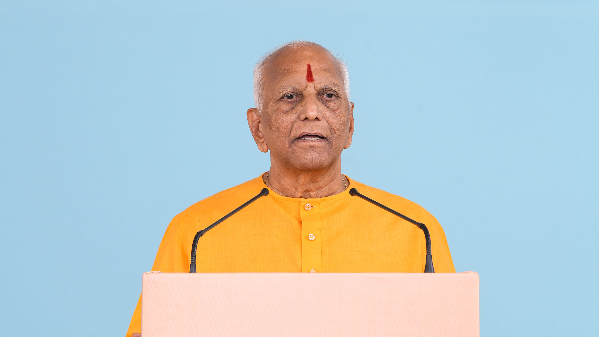 Sadguru Nandkumar Jadhav (Dharmapracharak Saint, Sanatan Sanstha, Maharashtra), explaining the importance of performing spiritual practice for establishing the ‘Hindu Rashtra’