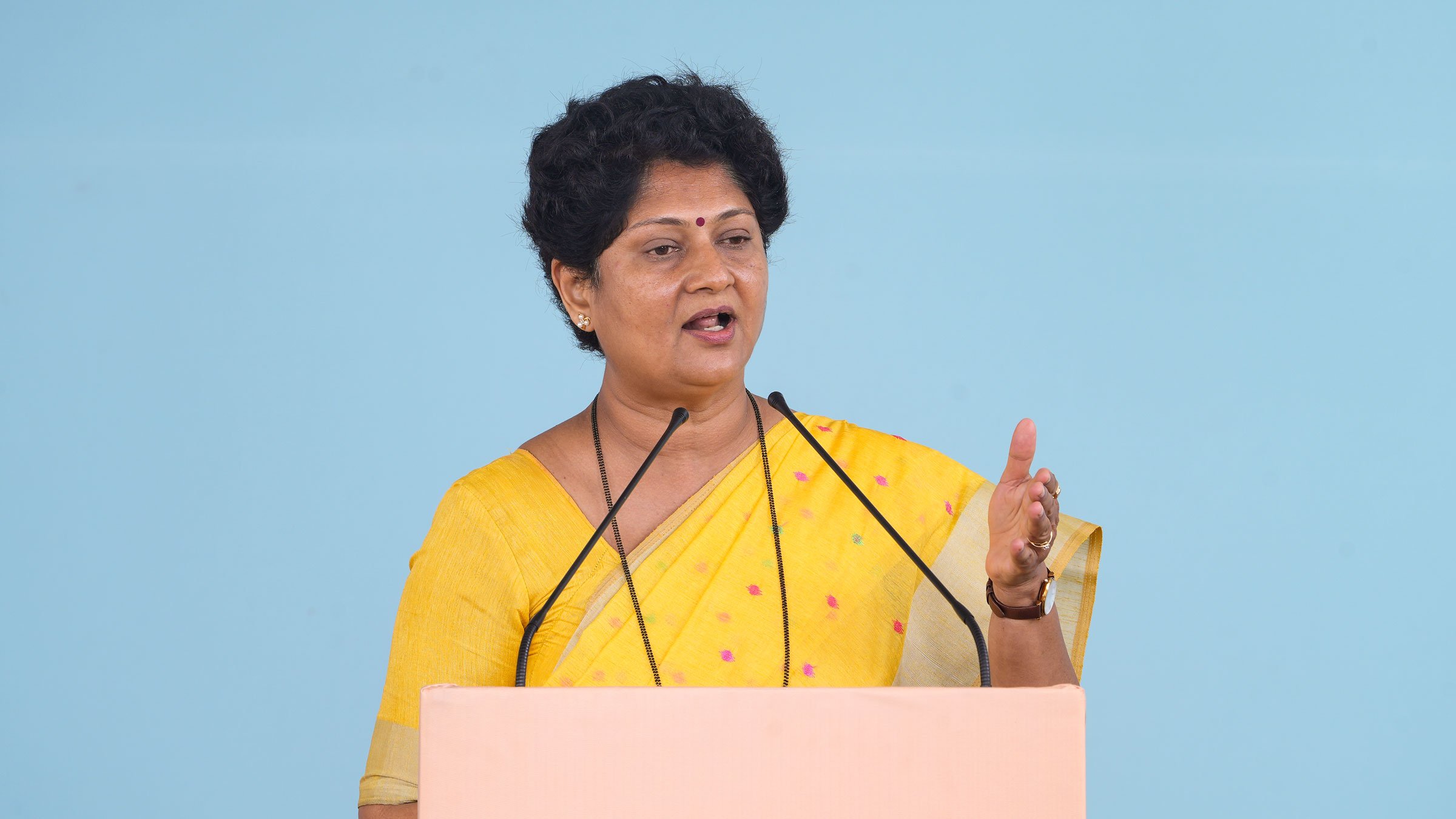 Mrs. Neeta Kelkar, BJP State Executive Member, Sangli
