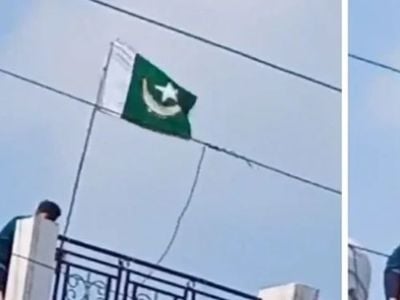 UP: Raees and his son arrested for hoisting the Pakistani flag at their residence