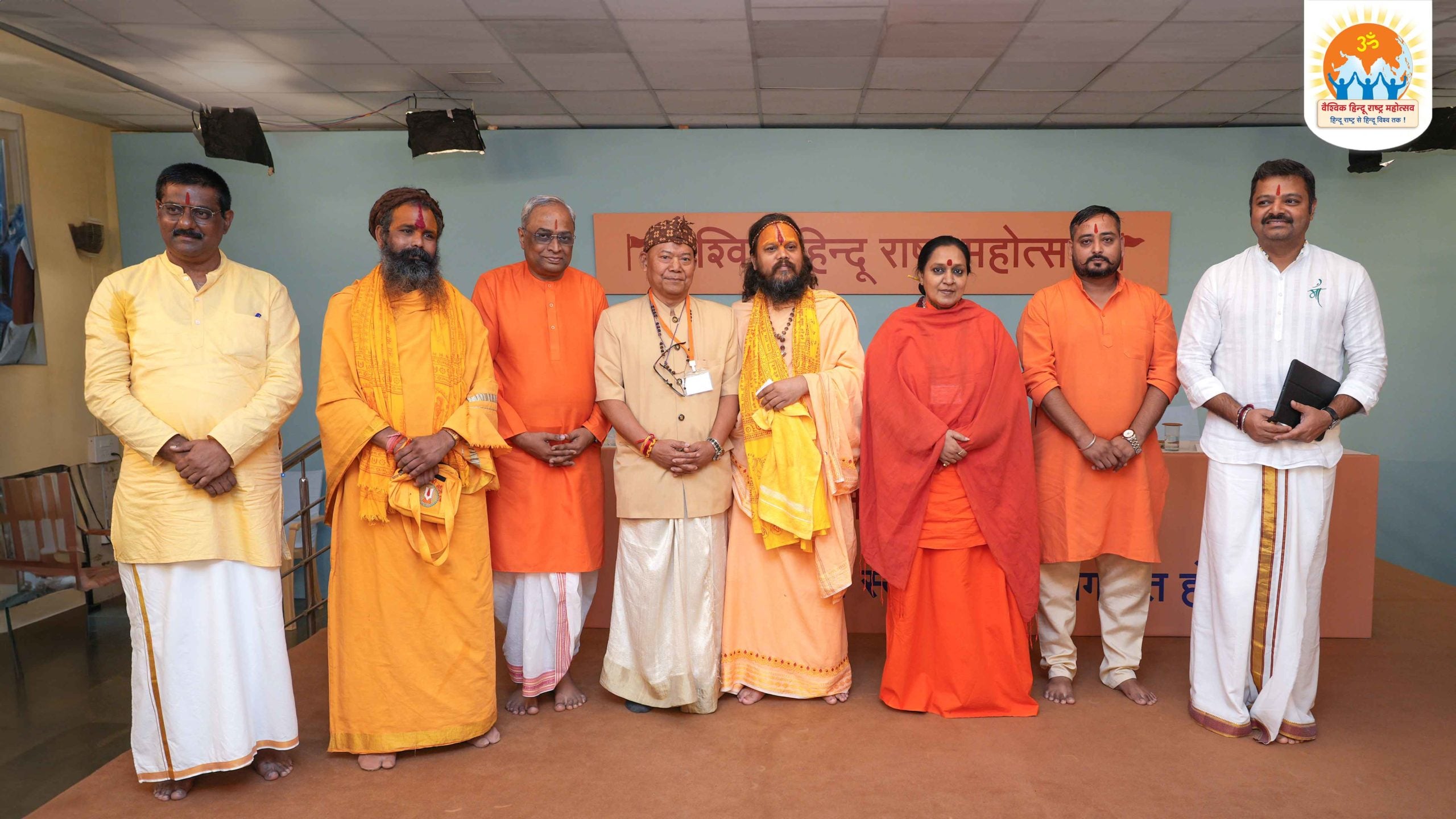 Devout Hindus, separated by language, region but united by a common goal of establishing the 'Hindu Rashtra'