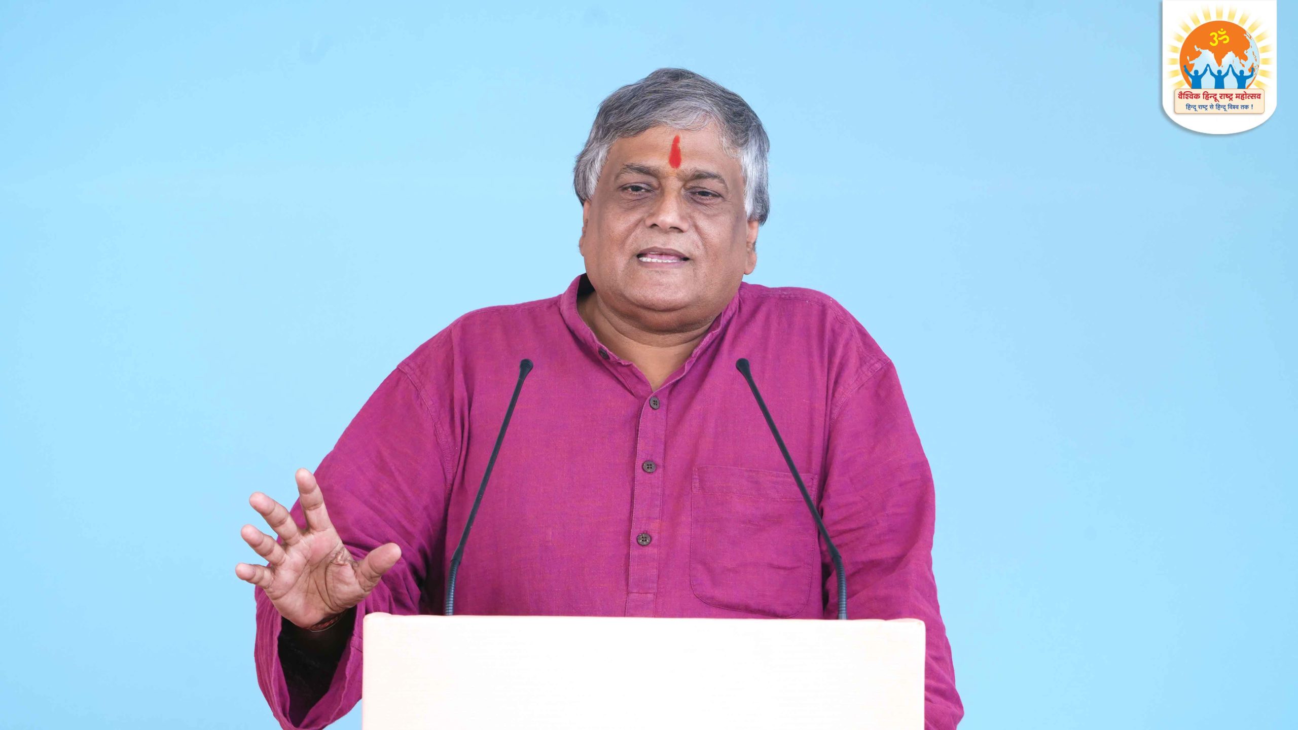 Mr Anil Kumar Dhir (Coordinator, Indian National Trust for Art and Cultural Heritage, Bhubaneswar, Odisha) addressing a session on - 'Expectations from the Government of India about the preservation of the temples under the purview of the Archaeological Department'