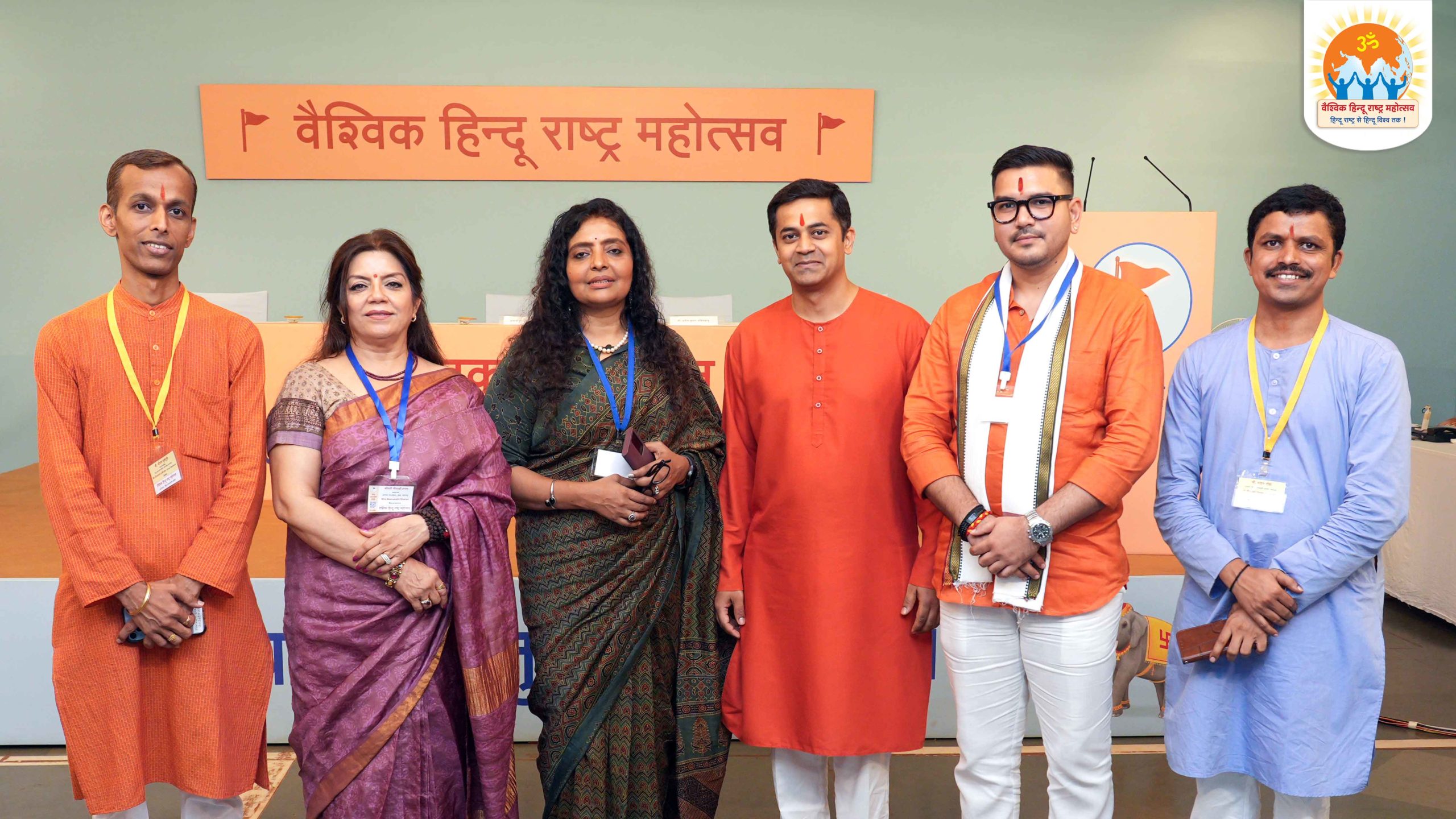 A sense of togetherness among Devout Hindus from different parts of the country