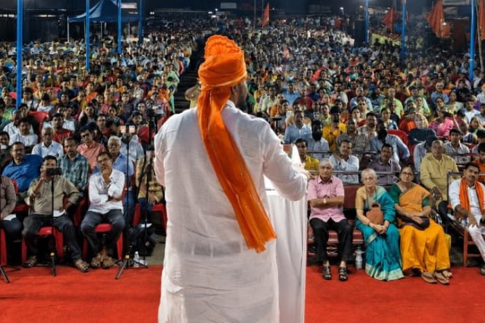 Over 3,000 Hindus attend the Hindu Rashtra-Jagruti Sabha in Ponda, Goa